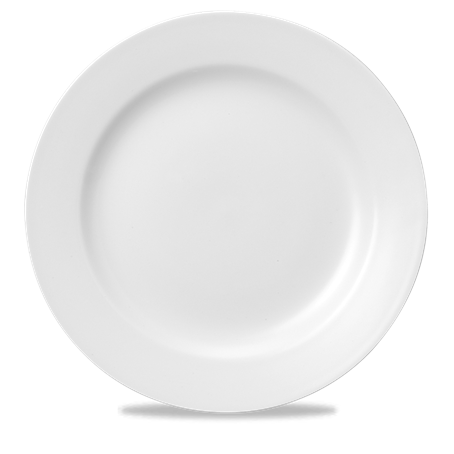 White Classic Plate 12.5"